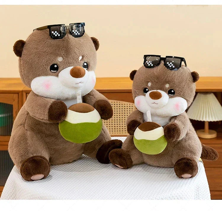 Cute Coconut Otter Soft Toy