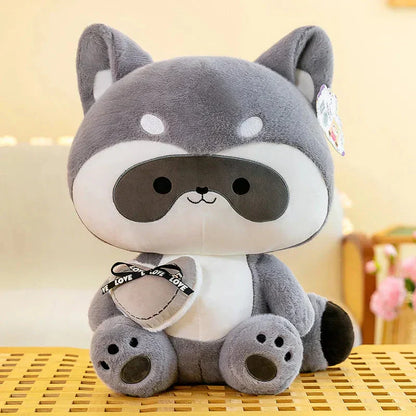 Cuddly Raccoon Soft Plush Toy Friends