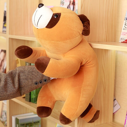 Cuddly Brown Teddy Raccoon Plush Toy
