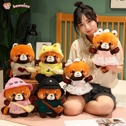 Cuddly Red Panda Kawaii Plush Toy