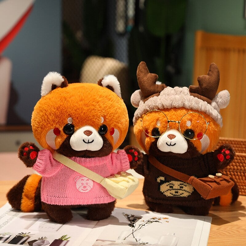 Cuddly Red Panda Kawaii Plush Toy
