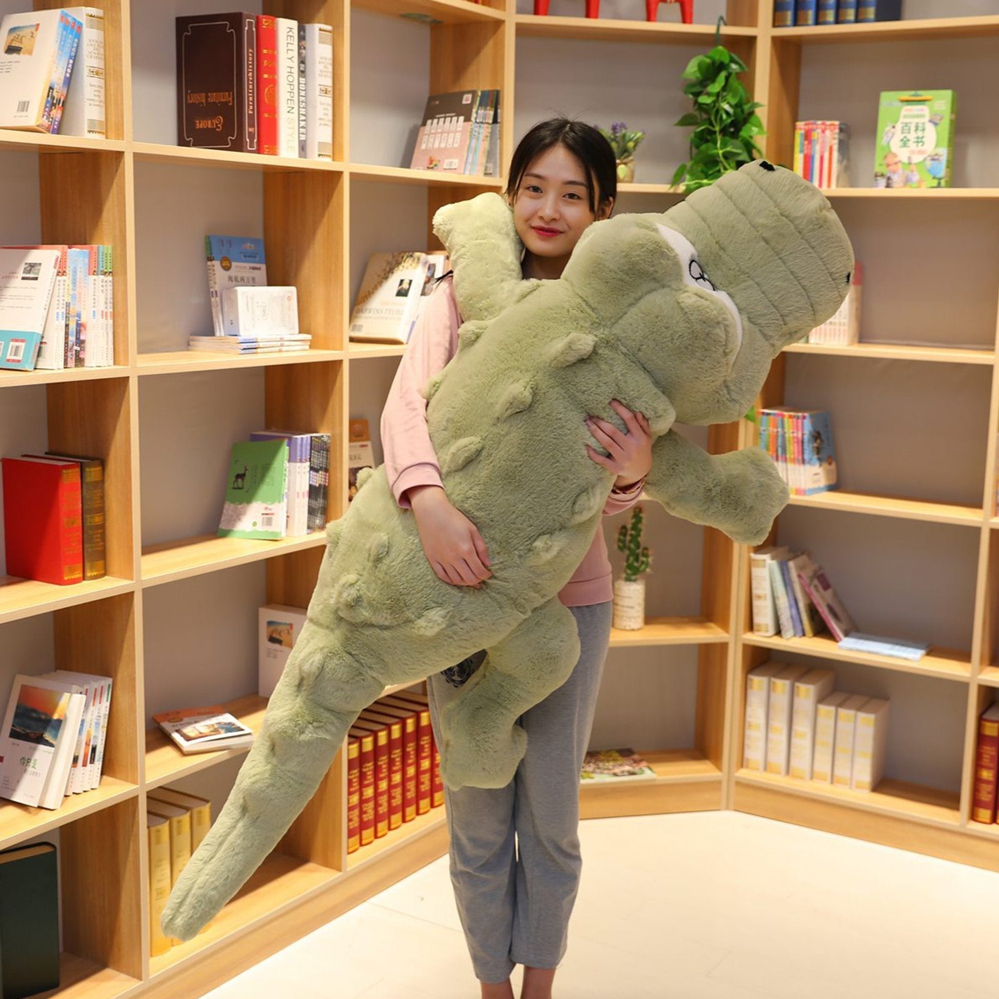 Big Cuddly Crocodile Stuffed Animal - Befez