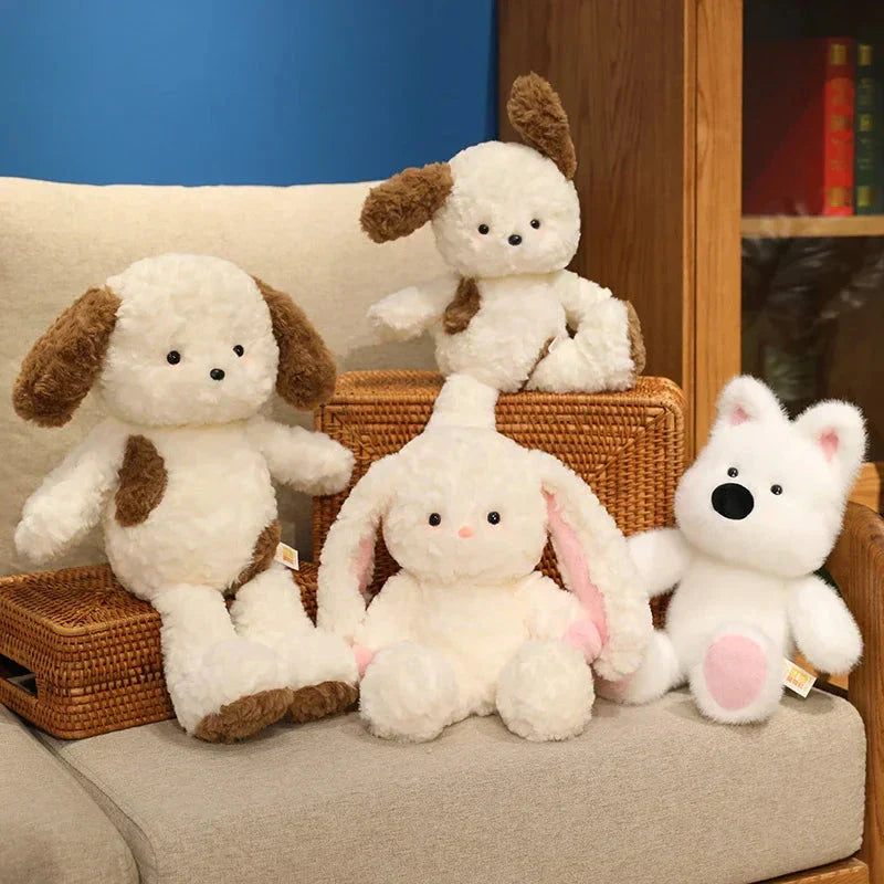 Snuggle Bunny & Puppy Soft Toy Friends
