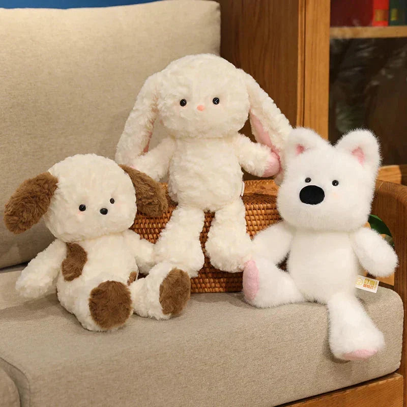 Snuggle Bunny & Puppy Soft Toy Friends