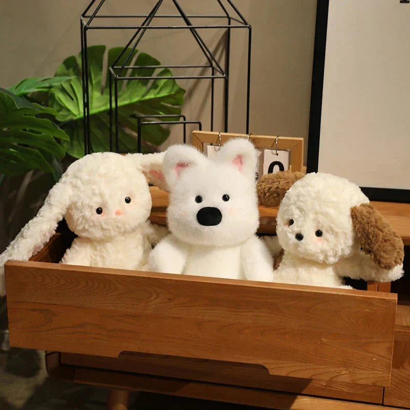 Snuggle Bunny & Puppy Soft Toy Friends