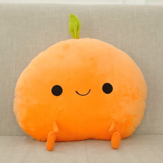 Soft Pastel Fruit Stuffed Animals