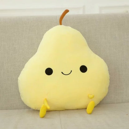 Soft Pastel Fruit Stuffed Animals