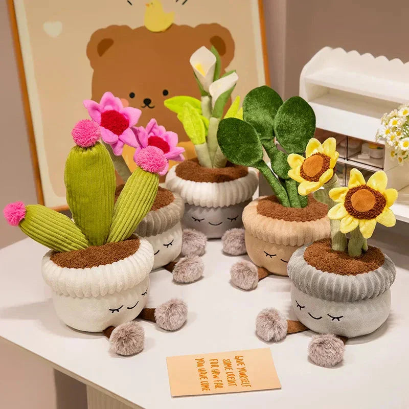 Adorable Succulent Soft Toy Plant