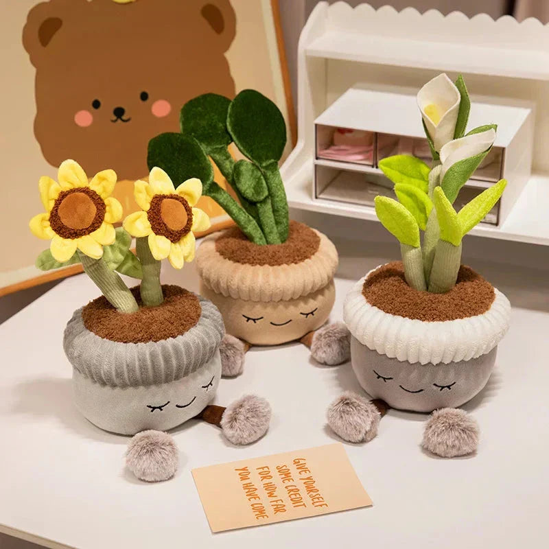 Adorable Succulent Soft Toy Plant