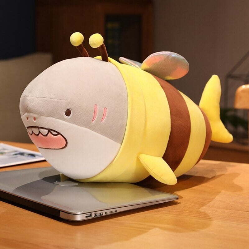 Adorable Shark Bee Soft Plush Toy