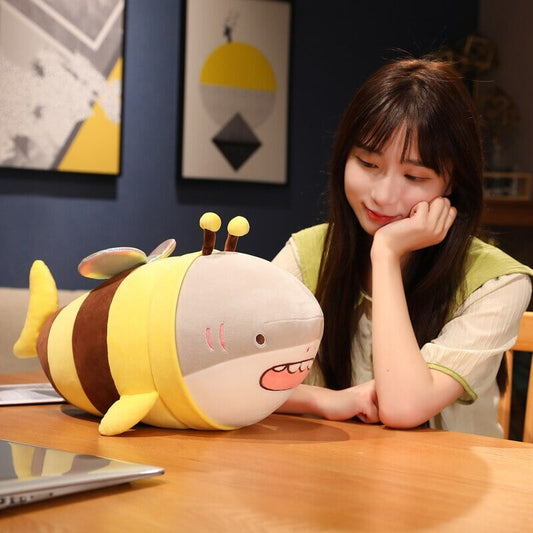 Adorable Shark Bee Soft Plush Toy - Befez