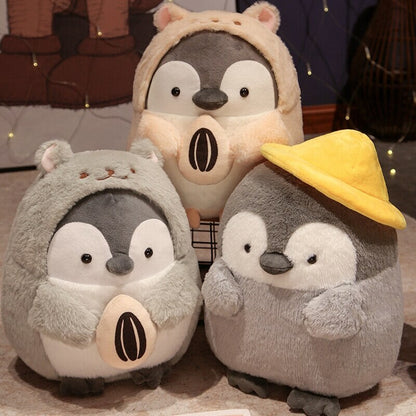 Adorable Penguin Soft Toy Set