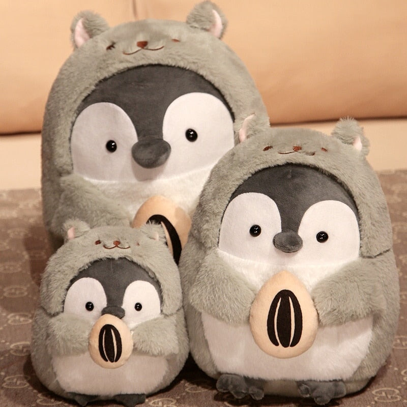 Adorable Penguin Soft Toy Set