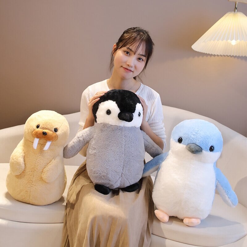 Adorable Soft Arctic Animal Plush Toys