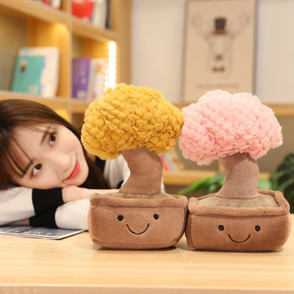 Adorable Mini Bonsai Tree Friend Plush Toys