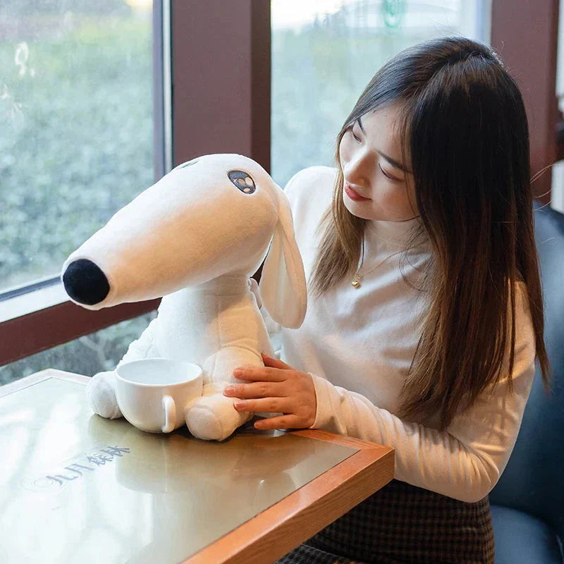 Adorable Russian Wolfhound Soft Toy