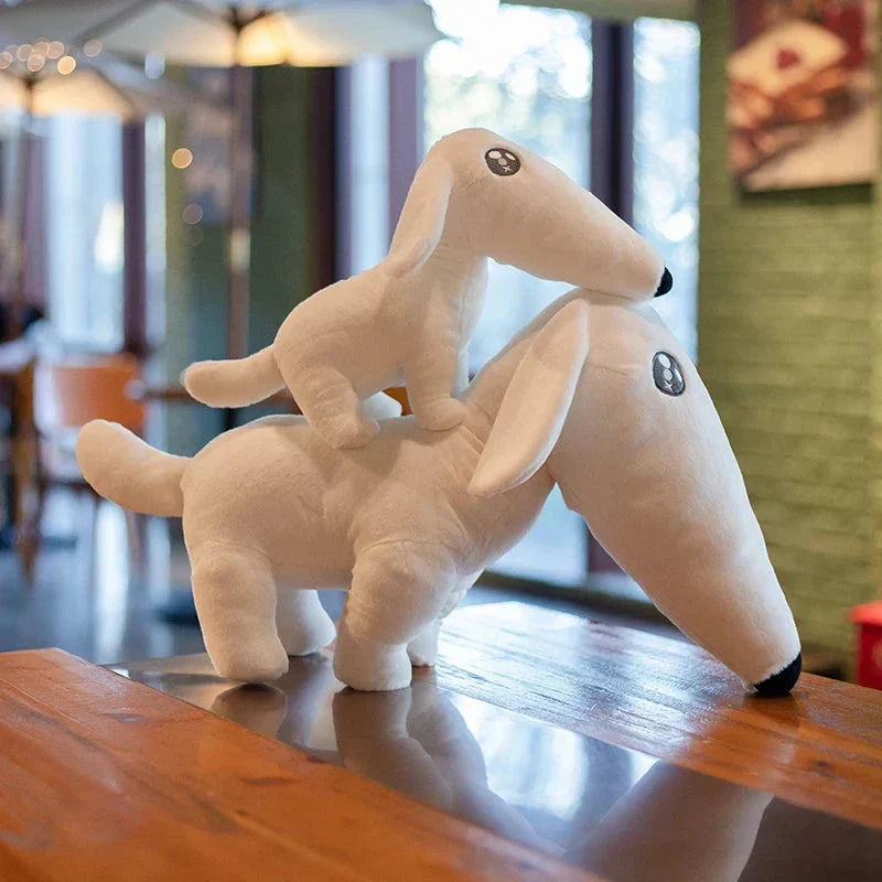 Adorable Russian Wolfhound Soft Toy
