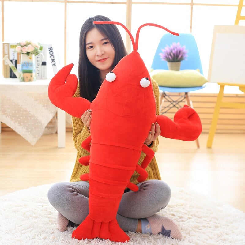 Adorable Red Lobster Soft Toy