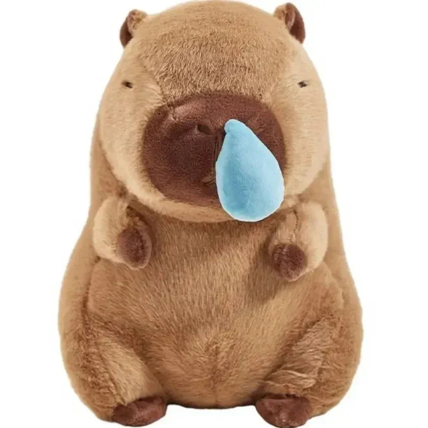 Adorable Capybara Stuffy With Runny Nose Plush Toy - Befez