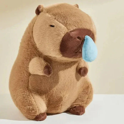 Adorable Capybara Stuffy With Runny Nose Plush Toy