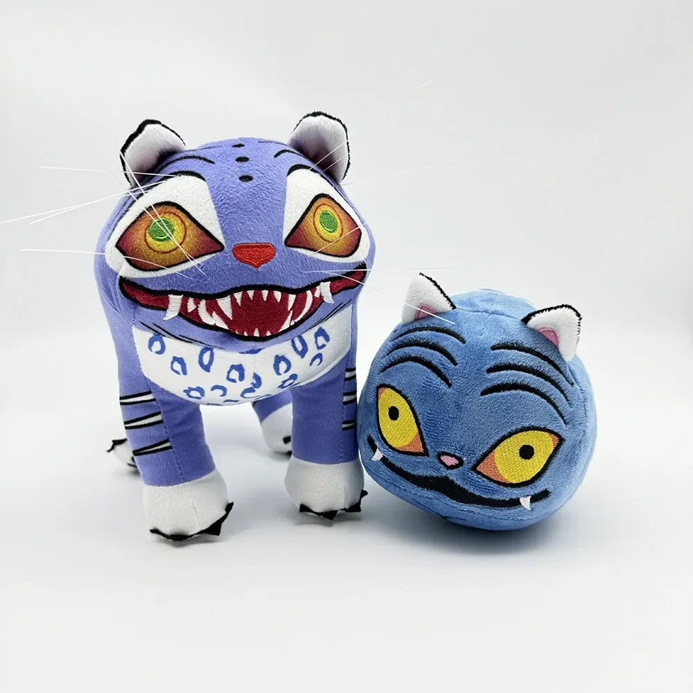 Cute Blue Tiger and Crow Soft Plush Toys
