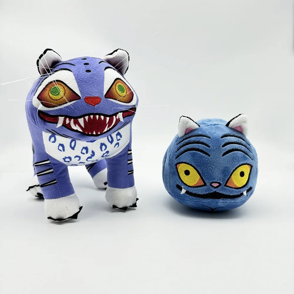 Cute Blue Tiger and Crow Soft Plush Toys
