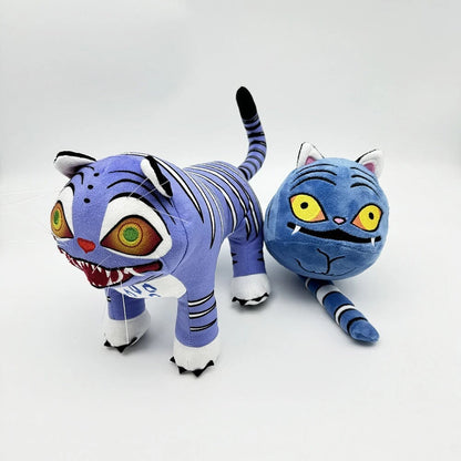 Cute Blue Tiger and Crow Soft Plush Toys
