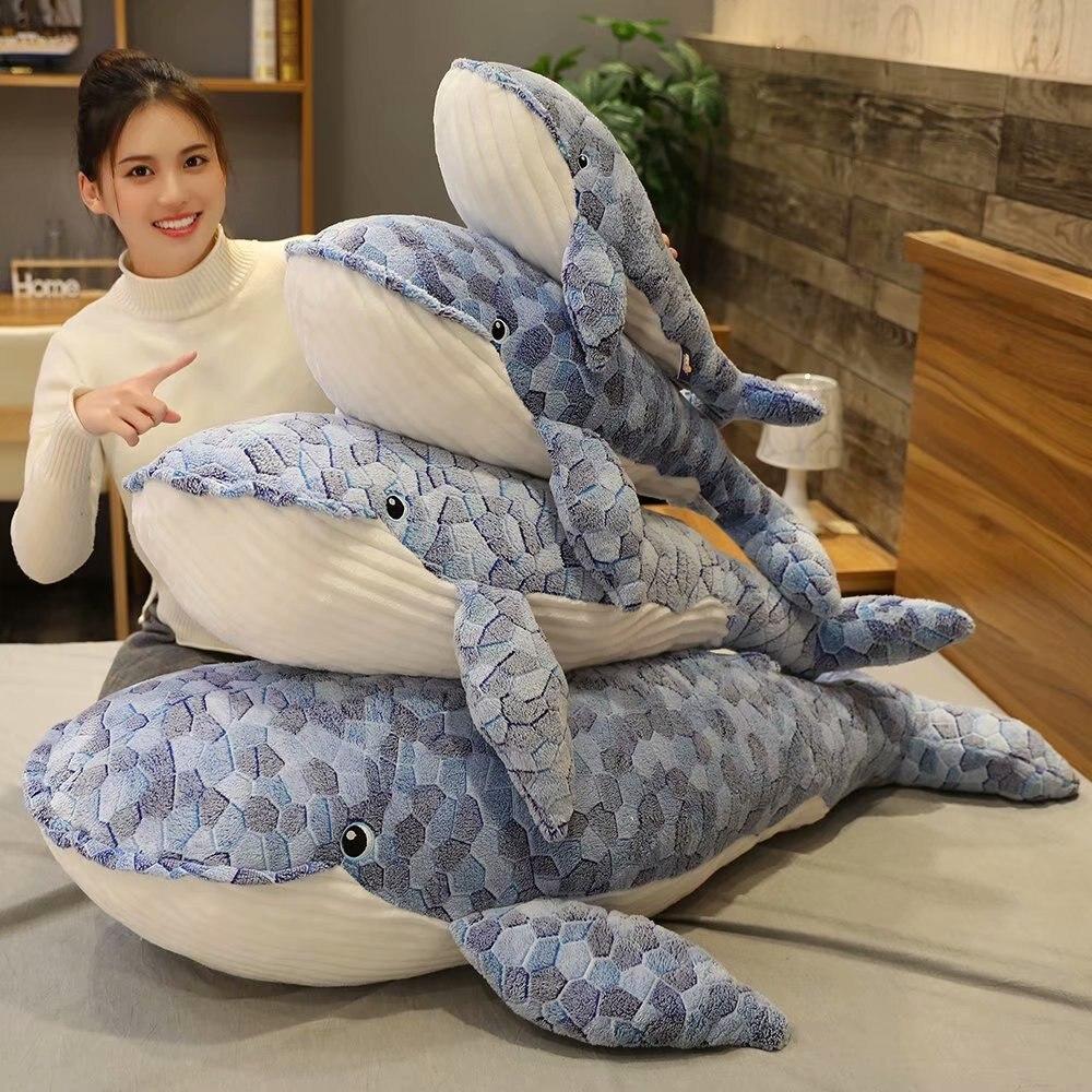 Cute Big Whale Soft Toy
