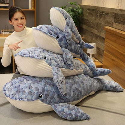 Cute Big Whale Soft Toy