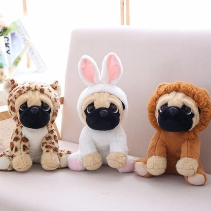 Cute Pug Stuffed Animal Toys