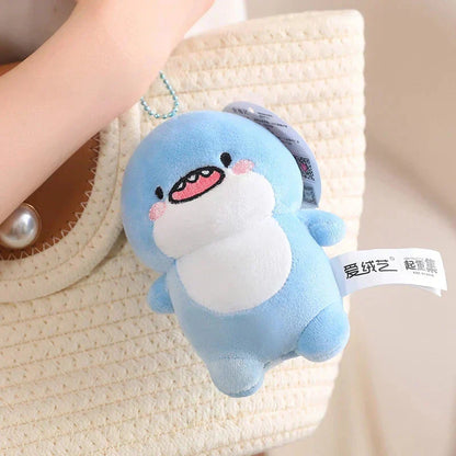 Cute Big Blue Shark Stuffed Toy
