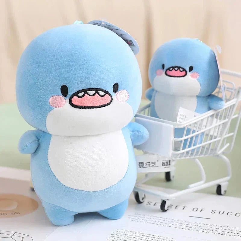 Cute Big Blue Shark Stuffed Toy