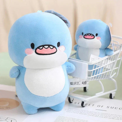 Cute Big Blue Shark Stuffed Toy