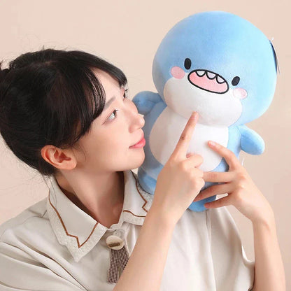 Cute Big Blue Shark Stuffed Toy