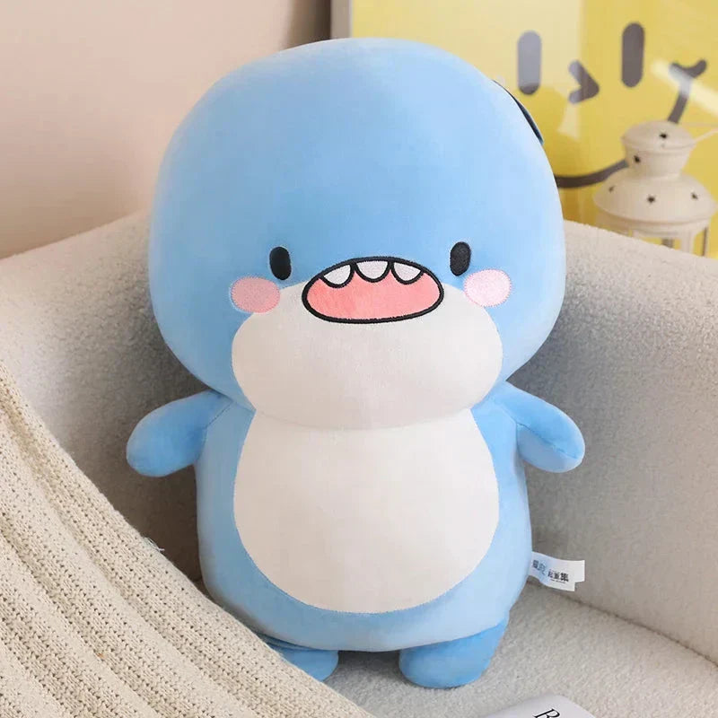 Cute Big Blue Shark Stuffed Toy