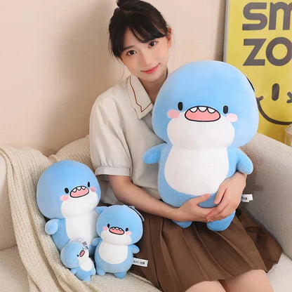 Cute Big Blue Shark Stuffed Toy