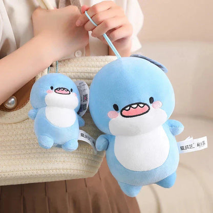 Cute Big Blue Shark Stuffed Toy