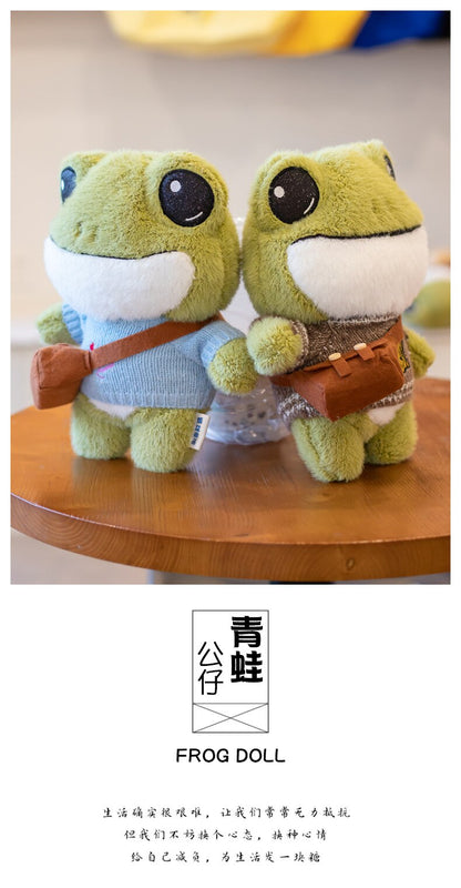Cute Mini Frog Soft Toy Collection