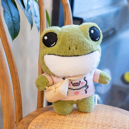 Cute Mini Frog Soft Toy Collection