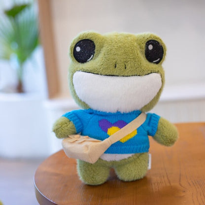 Cute Mini Frog Soft Toy Collection