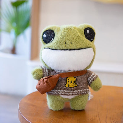 Cute Mini Frog Soft Toy Collection