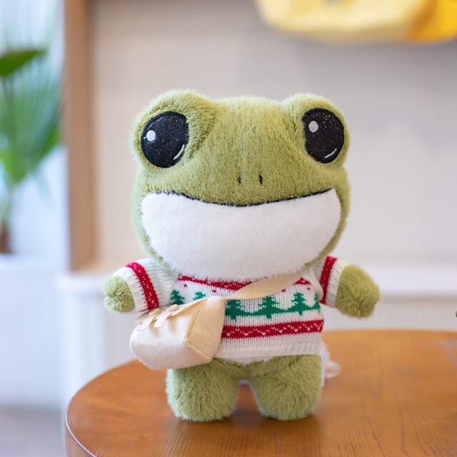 Cute Mini Frog Soft Toy Collection