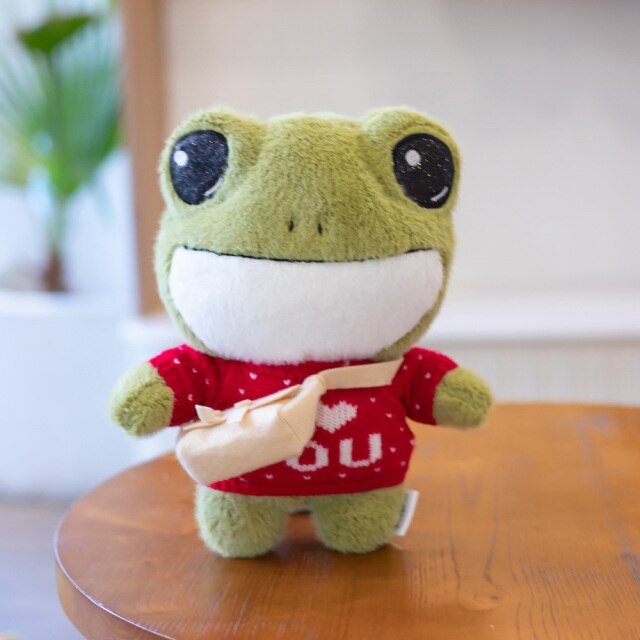 Cute Mini Frog Soft Toy Collection