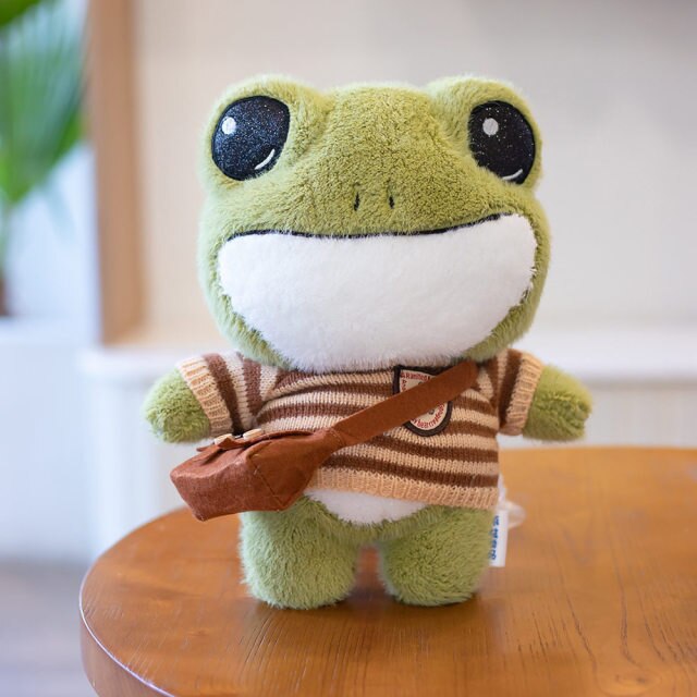 Cute Mini Frog Soft Toy Collection