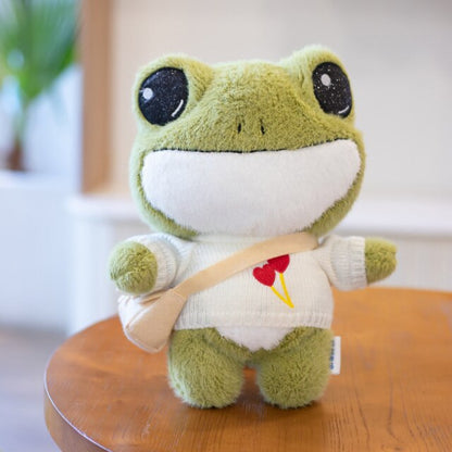 Cute Mini Frog Soft Toy Collection