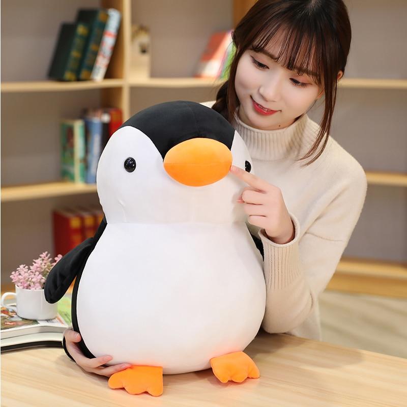 Cute Fisher and Fiona Penguin Figurines