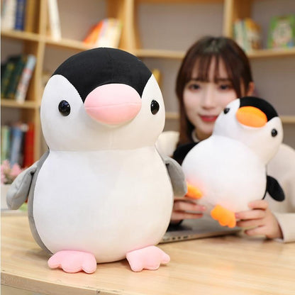 Cute Fisher and Fiona Penguin Figurines