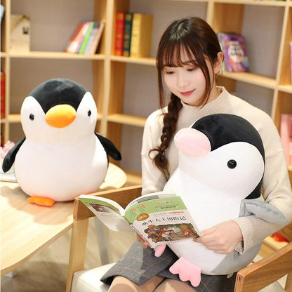 Cute Fisher and Fiona Penguin Figurines