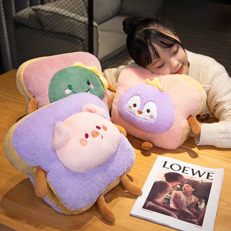 Soft Cuddly Plush Hand Warmers Animal Set