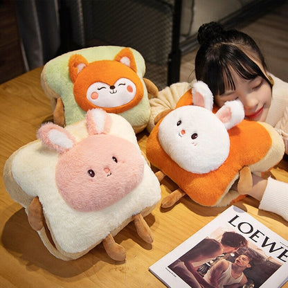 Soft Cuddly Plush Hand Warmers Animal Set